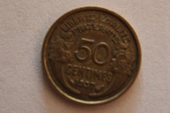 50 CENTIMES 1937 R. FRANCJA - FZ09