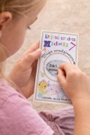 ZDrapka urodzinowa dla dzieci PERSONALIZOWANE, prezent,impreza,zabawa