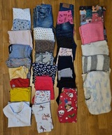 Zestaw ubranek r.104 - 31 sztuk (3,5 zł/ szt.)