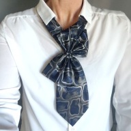 Krawat dla kobiet damski do koszuli