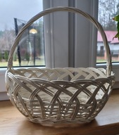 Koszyczek wielkanocny na baranka biały- od producenta