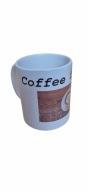 Kubek z nadrukiem Coffee First.