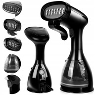PAROWNICA DO UBRAŃ ŻELAZKO PAROWE STEAMER PAROWY ZESTAW AKCESORIA KLIPS 7w1