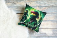 Poduszka prezent, z imieniem Lego Ninjago
