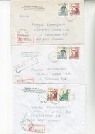 "R"Złotów-trzy koperty firmowe