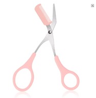 Nożyczki Trymer Do Brwi Z Grzebykiem Grzebieniem Do Przycinania Brwi