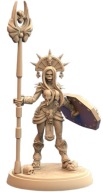 Tomb Sentinel Mumia Strażnik Pinup C D&D RPG Druk 3D NSFW