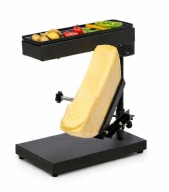 Grill elektryczny do warzyw i sera Appenzell 1000W Raclette Czarny