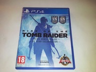 Rise of the Tomb Raider --- Gra + dlc na płycie --- PS4 --- Po Polsku