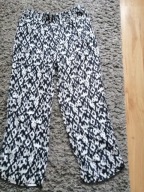 Spodnie damskie cienkie pas guma rozmiar 44