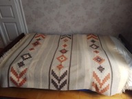 Wełniana narzuta na sofę , kanapę 175cm x 137cm !!