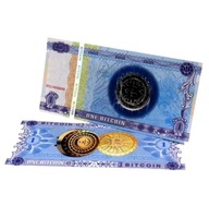 1 Bitcoin Banknot Kolekcjonerski BTC FED CRYPTO Kryptowaluty UNC blikshop