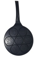 Patelnia do naleśników Smukee 26 cm non-stick (nieprzywierająca) buźki