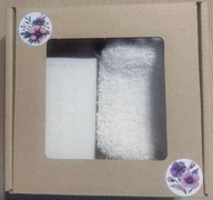 Raypath Face Glove Mydło Białe Zestaw Pielęgnacyjny Nanosrebro Demakijaż