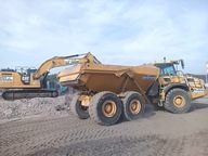 Przejażdżka 1h wozidłem budowlanym Bell B30E / B40D od EKO GRAND