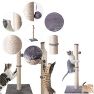 OKAZJA DRAPAK DLA KOTA WYSOKI LEGOWISKO SŁUPEK + ZABAWKA