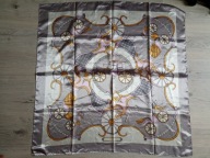 Śliczna markowa apaszka chusta silk? M O S I Since 1988