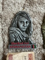 Magnes na lodówkę AFGANISTAN + banknot gratis