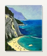 Obraz Lazur - olej na płótnie