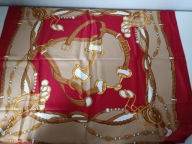 Śliczna markowa apaszka chusta silk??