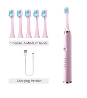 Elektryczna szczoteczka ultradźwiękowa USB do zębów