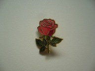 PIN PRZYPINKA BROSZKA RÓŻA