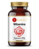 YANGO Witamina B12 Metylokobalamina 100mcg 90 kaps