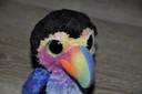 pluszak maskotka fajny kolorowy Tukan Beaks