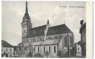 A50 Tarnów Kościół Katedralny Rzadka Wczesna pocztówka 1915 r piękny stan !