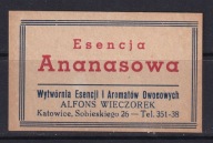 Katowice, A. Wieczorek, "Esencja Ananasowa"/SZ 13/
