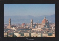 WŁOCHY - FLORENCJA - FIRENZE - KATEDRA - PANORAMA - UNESCO - TOSKANIA