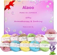 KULE DO KĄPIELI BOMBY WANNY ZESTAW PREZENTOWY 12 sztuk naturalne organiczne