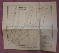 MAPA - SZKIC No 6 OKRĘTY PODWODNE NA PEŁNYM MORZU - REPRINT REPRODUKCJA