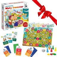 MAŁY INWESTOR GRA PLANSZOWA RODZINNA EKONOMICZNA KAPITAN NAUKA