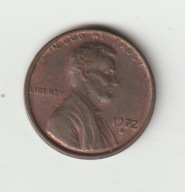 USA 1 cent 1972 D