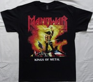 Manowar koszulka męska czarna T-Shirt Kings of Metal Heavy Power Hard Rock