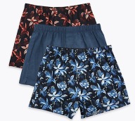 3 szt Śliczna markowa bielizna męska M&S 3752 UK 2XL EUR 2XL 100% cotton