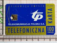 Chipowa Próbna Karta Telefoniczna nr 80P TP S.A.
