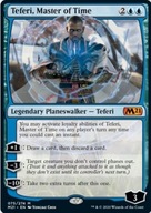 MTG Teferi, Master of Time planeswalker Mythic M21