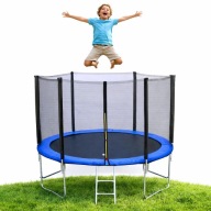 TRAMPOLINA OGRODOWA DUŻA DLA DZIECI DOROSŁYCH 183 CM 6FT 110 KG BEZPIECZNA