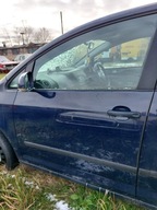 VW GOLF V PLUS DRZWI PRZEDNIE LEWE LEWY PRZÓD NIEBIESKIE