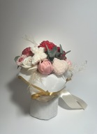 Świece Sojowe Flower box Dzień Kobiet Prezent Dla Niej