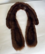 Etola,kołnierz futro naturalne norka 95x10
