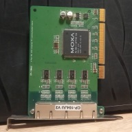 CP-104JU Karta portów szeregowych, 4x RS-232 MOXA