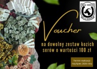 Voucher o wartości 100 zł na zakup serów kozich