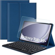 Etui z klawiaturądo Galaxy Tab A9 Plus Bluetooth touchpad (Granatowe)