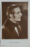 Rudolph Valentino - Aktor / Stara Pocztówka / przed 1945 r./ Gwiazda Kina!
