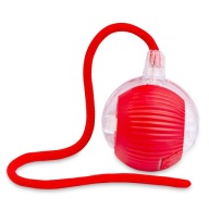 Zabawka interaktywna Pupilnazakupach piłka jeżdżąca USB ze sznurkiem