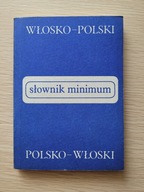 SŁOWNIK MINIMUM WŁOSKO-POLSKI POLSKO-WŁOSKI - ANNA JEDLIŃSKA
