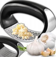 WYCISKACZ DO CZOSNKU PRASKA SIEKACZ WYCISKARKA RĘCZNA STALOWA ZGNIATACZ